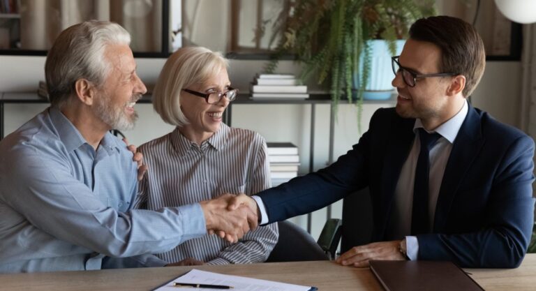 Illustration d'un contrat d'assurance vie pour les seniors